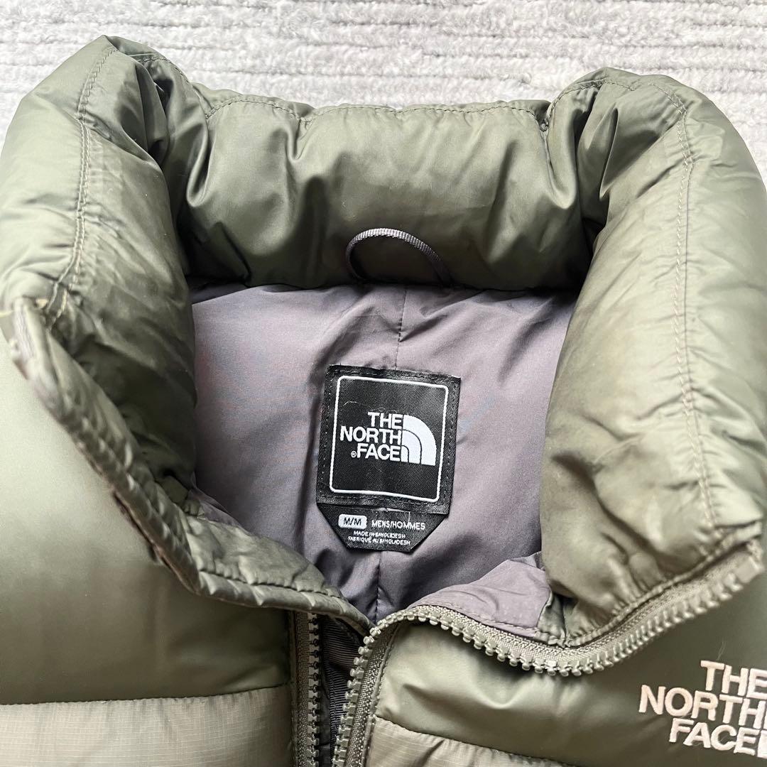 希少 ノースフェイス ヌプシ2 ダウンベスト グリーン 529743