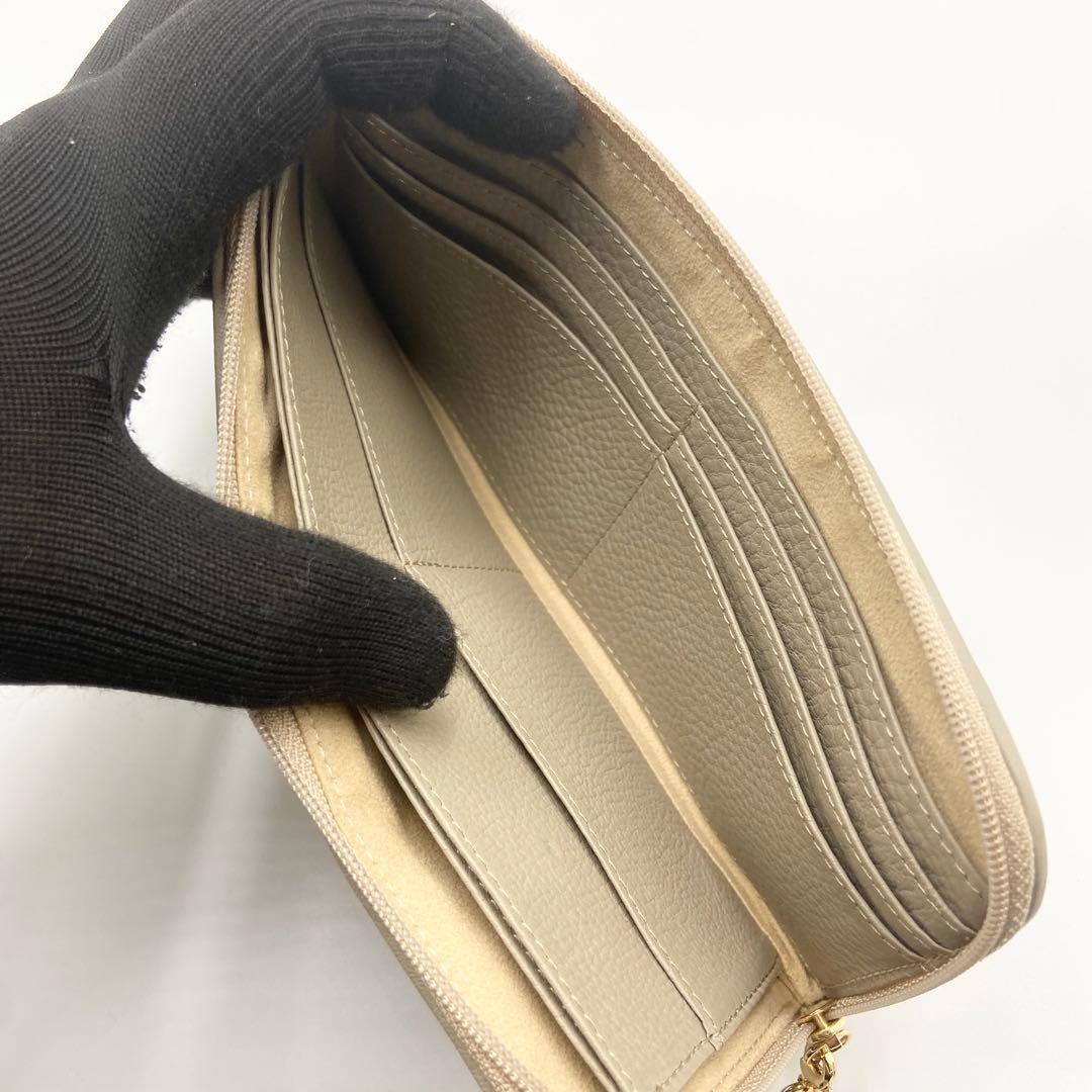 新品未使用　アタオ　ルーク　リモ　長財布　L字ファスナー　メモリアルシャンパン