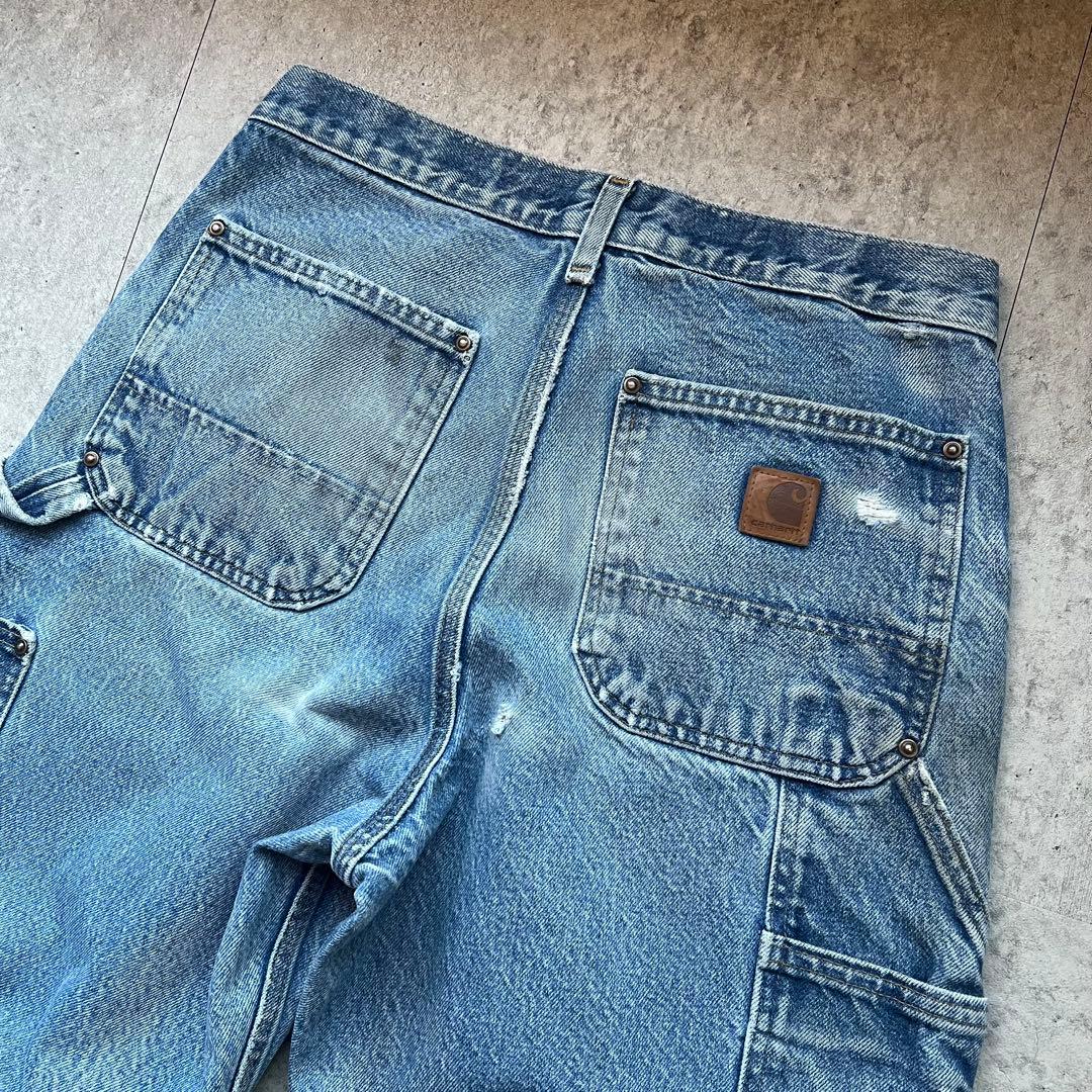 00s Carhartt カーハート ダブルニー デニムペインター グランジ