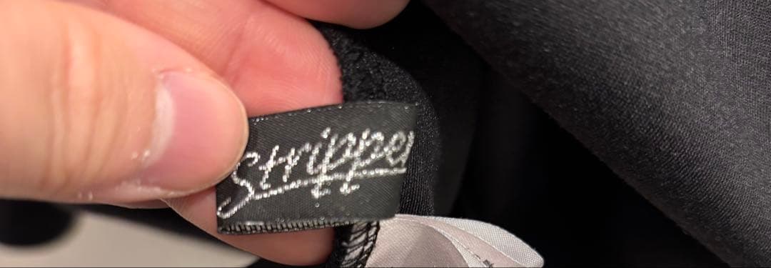 Candy Stripper ワンピース 黒色