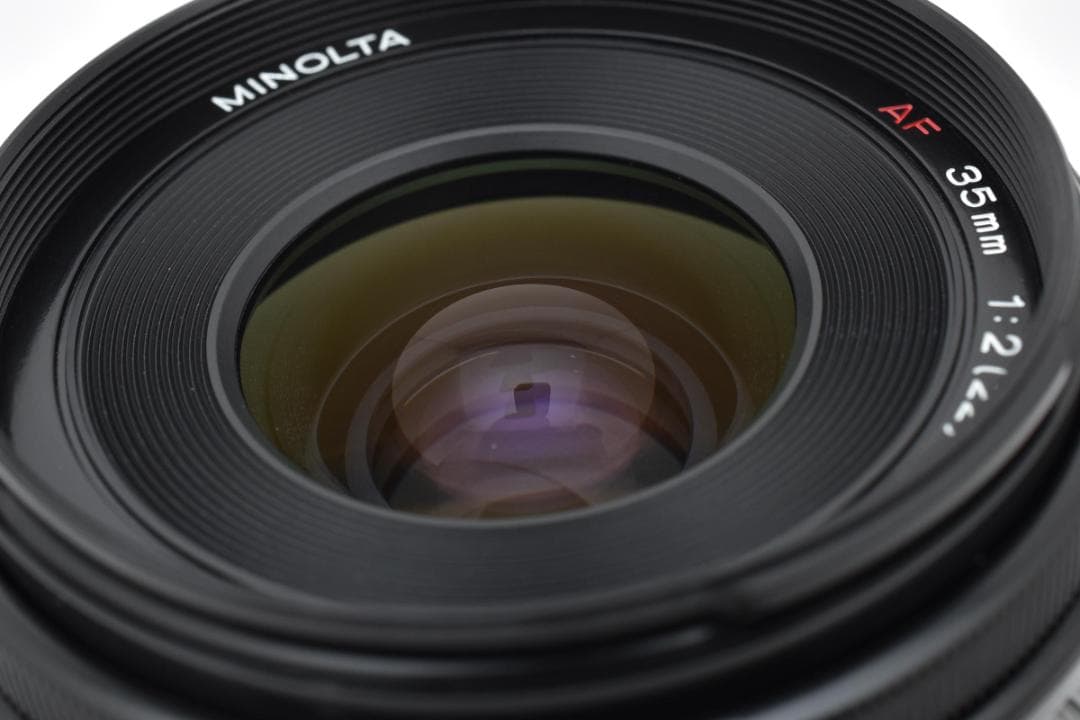 良品 ミノルタ Minolta AF 35mm f/2 Lens 5946