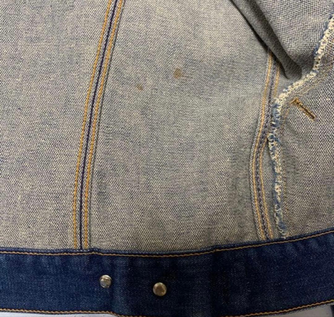 80s ラングラー126mj デニムジャケット Gジャン 38or40