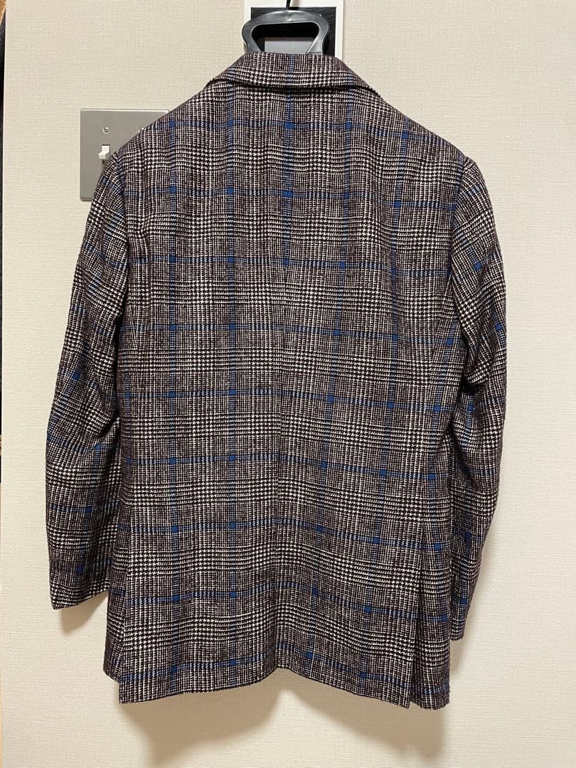 Brilla per il gusto ブラウン系チェック　テーラードジャケット