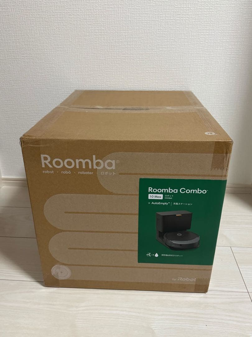 Roomba Combo 10MAX自動掃除機 本体 黒