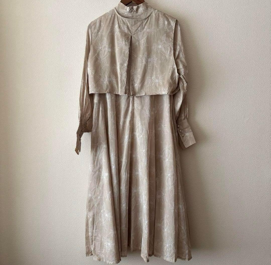 【値下げ中】foufou はなたば　02 クレマチス　ワンピース