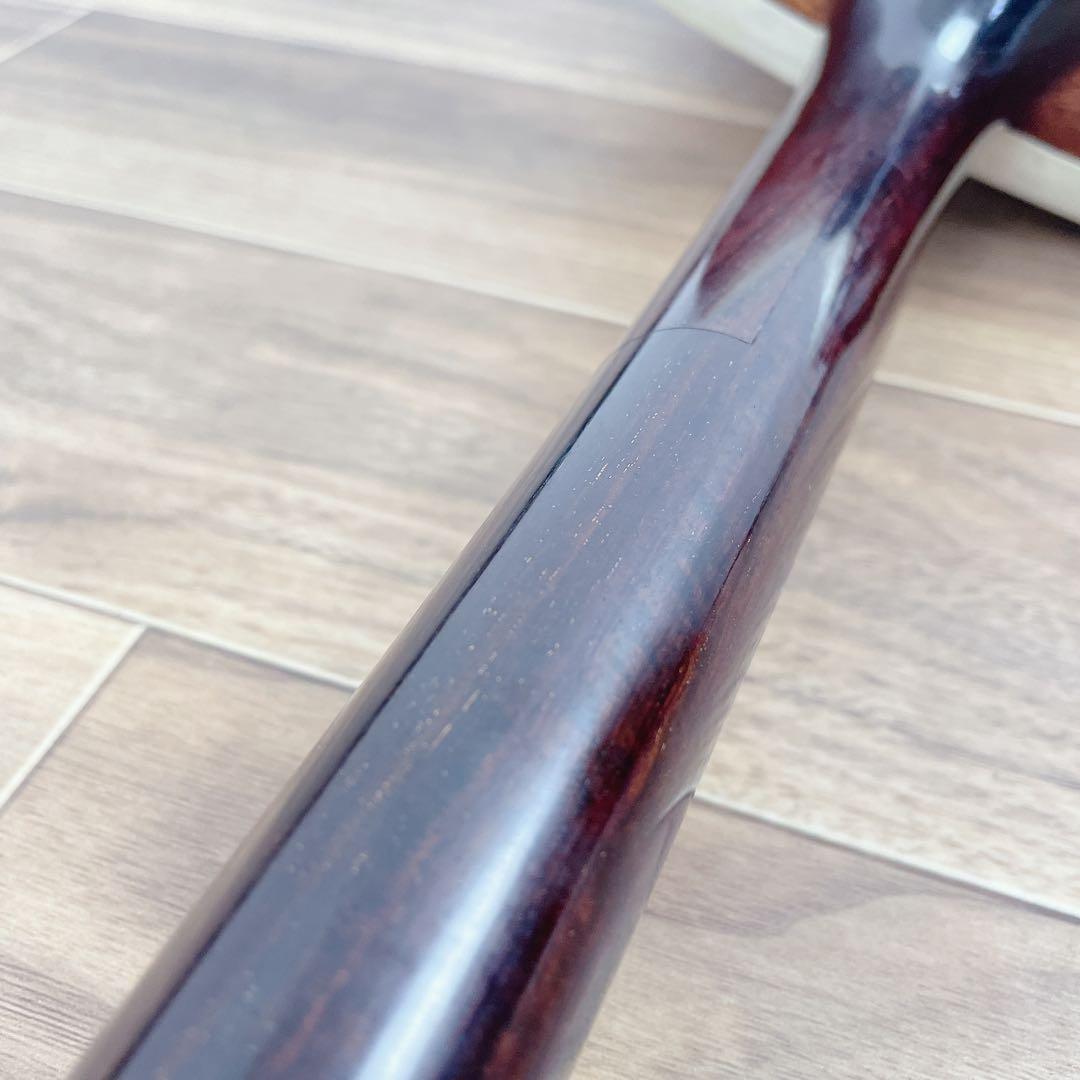 津軽三味線 金ほぞ 子持ち綾杉胴 トチ有 紅木 GP24 東さわり 犬皮 和楽器