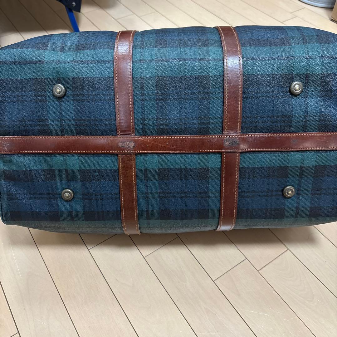 Polo Ralph Lauren チェック柄ボストンバッグ