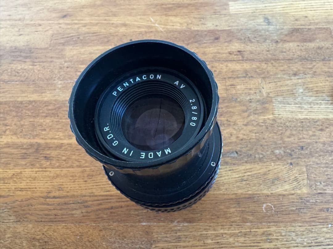 希少！玉ボケレンズ m4/3 改造ペンタコンAV 80mm F2.8 作例あり