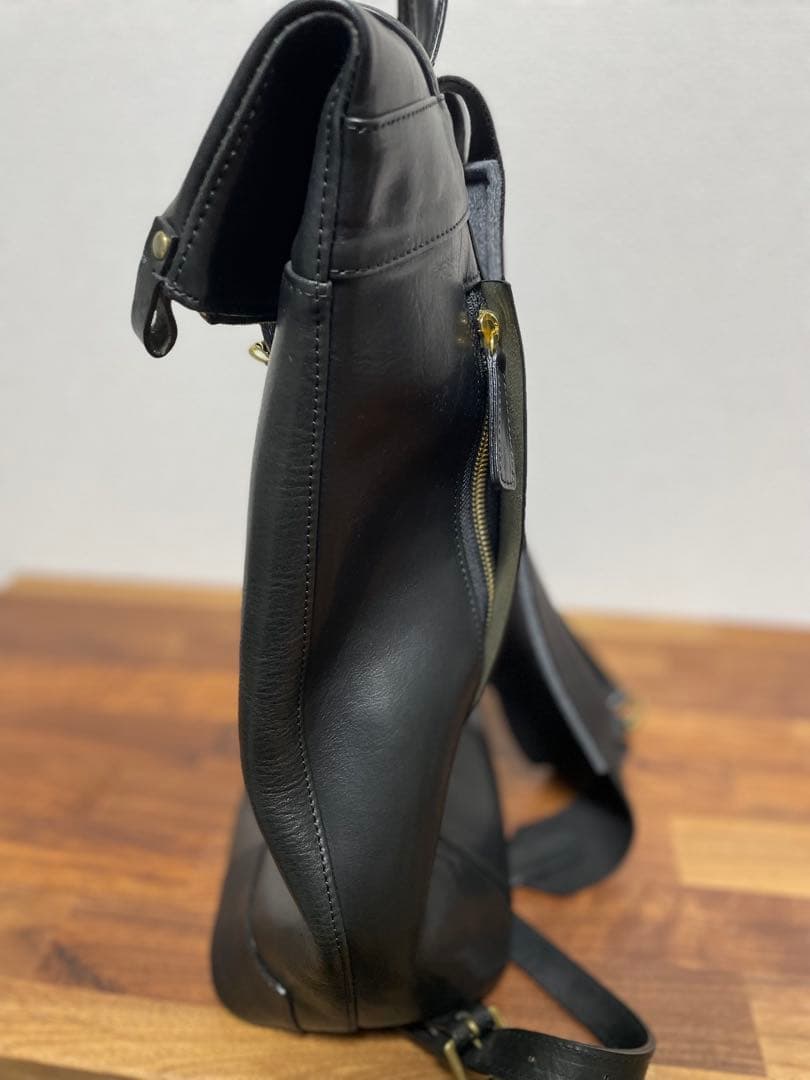 ※タキ※NOI JAPAN使用品レザーバックパック ツァイトレザー