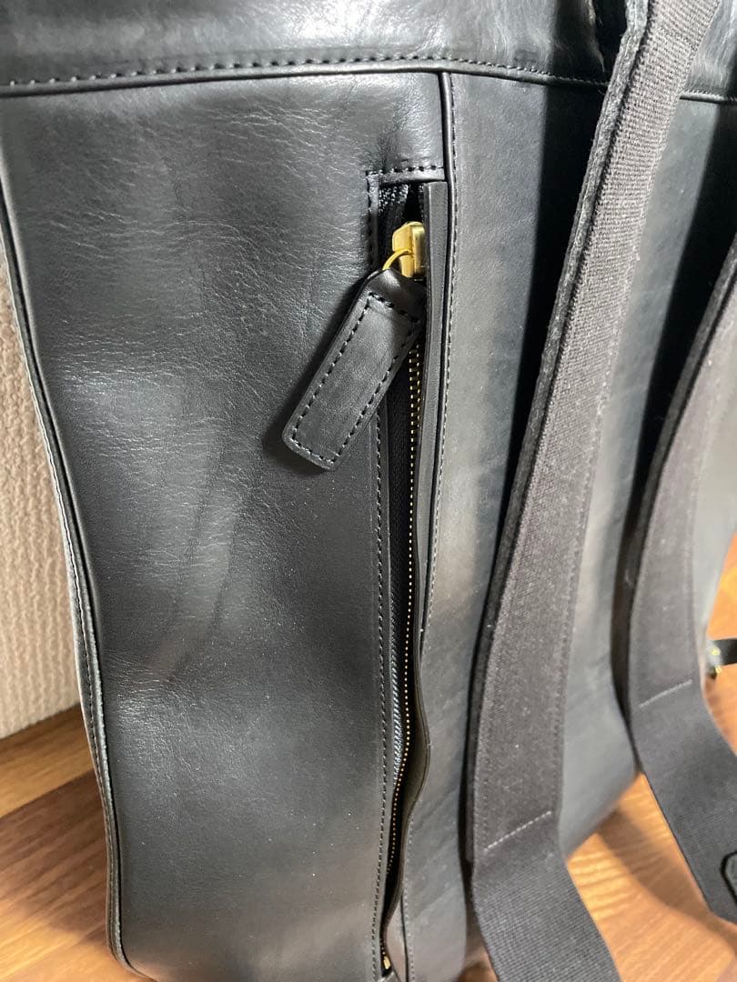 ※タキ※NOI JAPAN使用品レザーバックパック ツァイトレザー