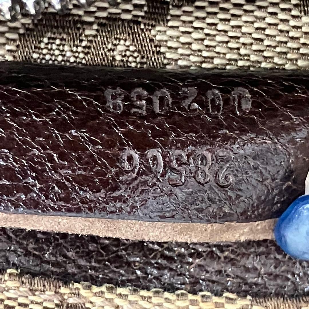 GUCCI グッチ GGキャンバス ボディバッグ ウエストバッグ 28566