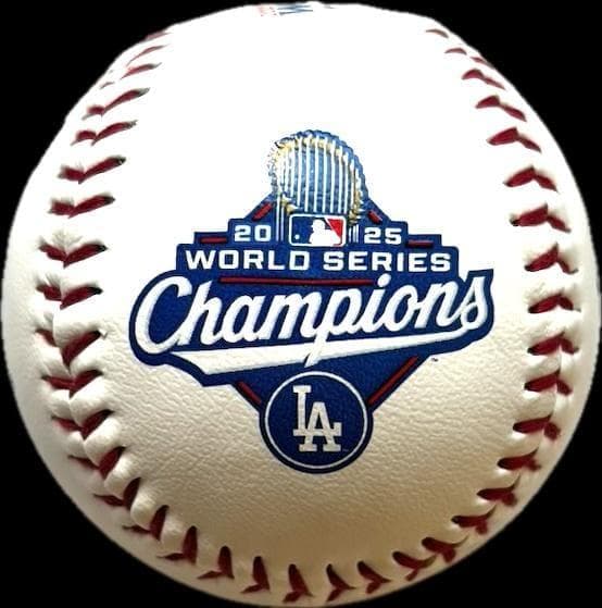 ドジャース 山本由伸 2025 ワールドシリーズ MVP記念ボール 専用ケース付