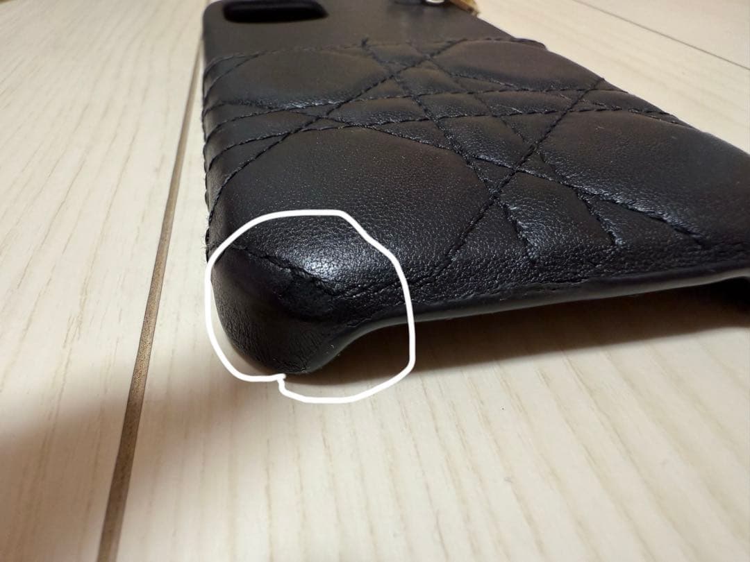 [専用papikoさん]Dior ブラック iPhoneケース チャーム付き