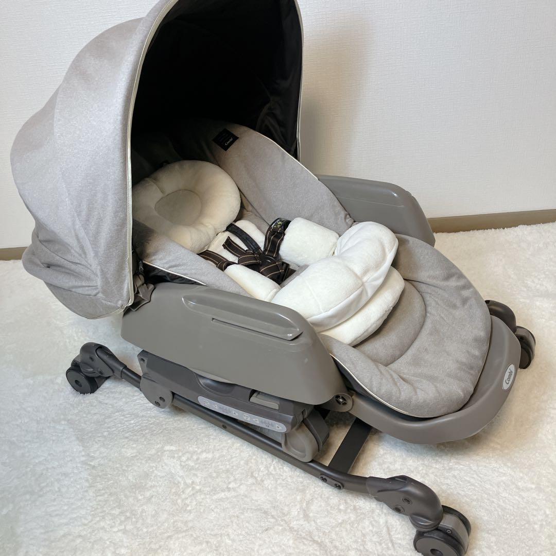 Combi ネムリラAT BEDi おやすみドーム EG 電動ハイローチェア