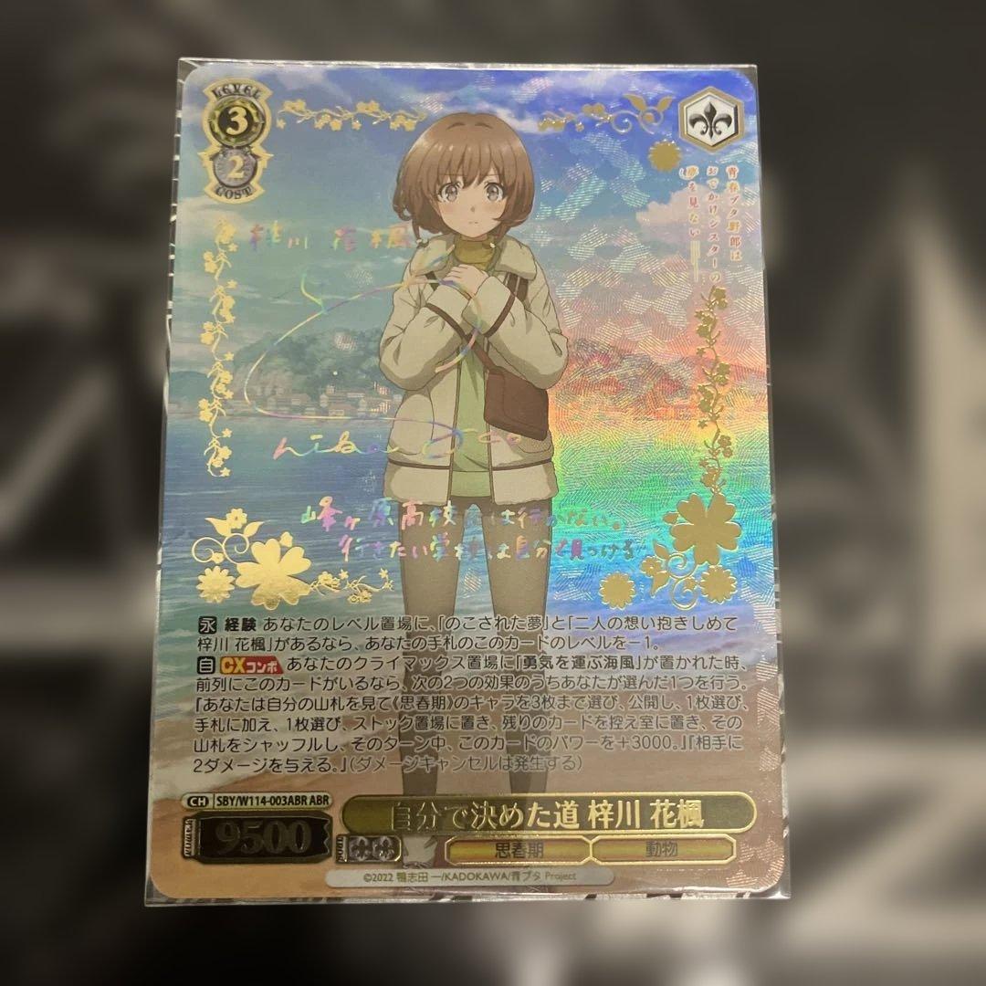 自分で決めた道　梓川　花楓　ABR