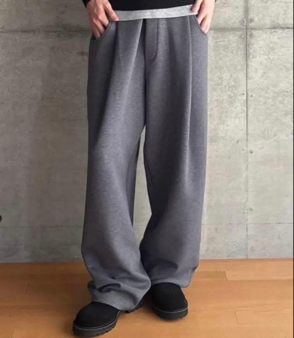 NEONSIGN Wide tech slacks ネオンサイン