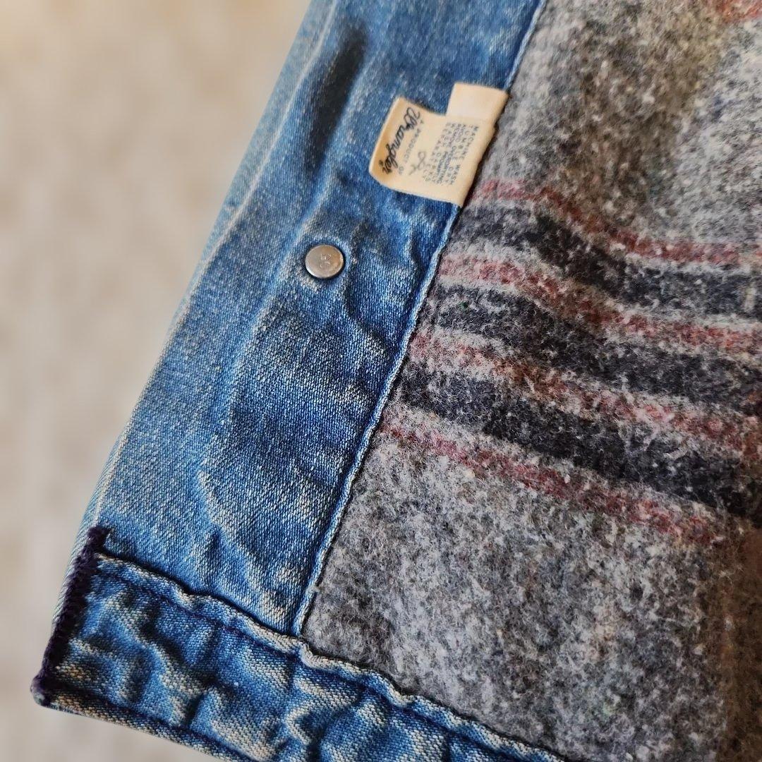 Wranglerラングラー70sデニム カバーオール 裏ライナーBIG BEN