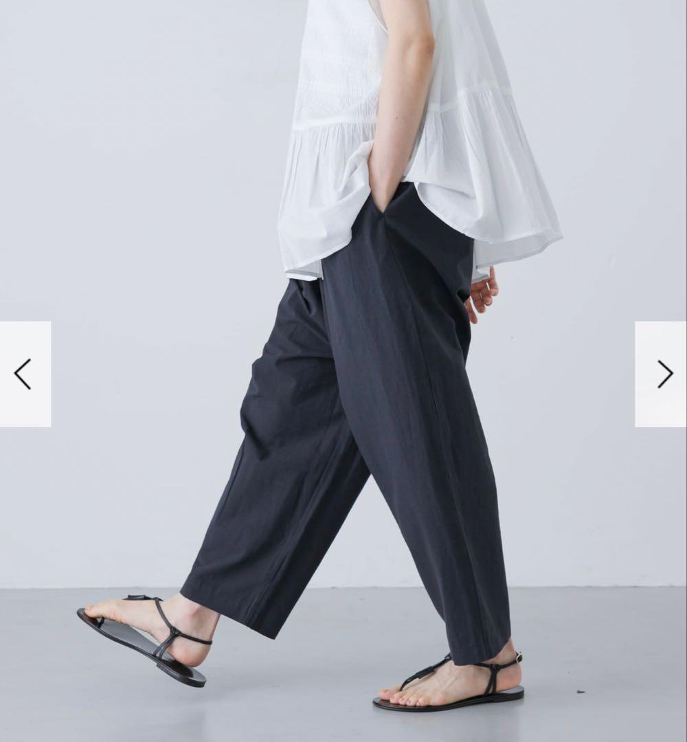 かぐれ　新品　今季　2025春夏　ウェザーワッシャーサルエルパンツ