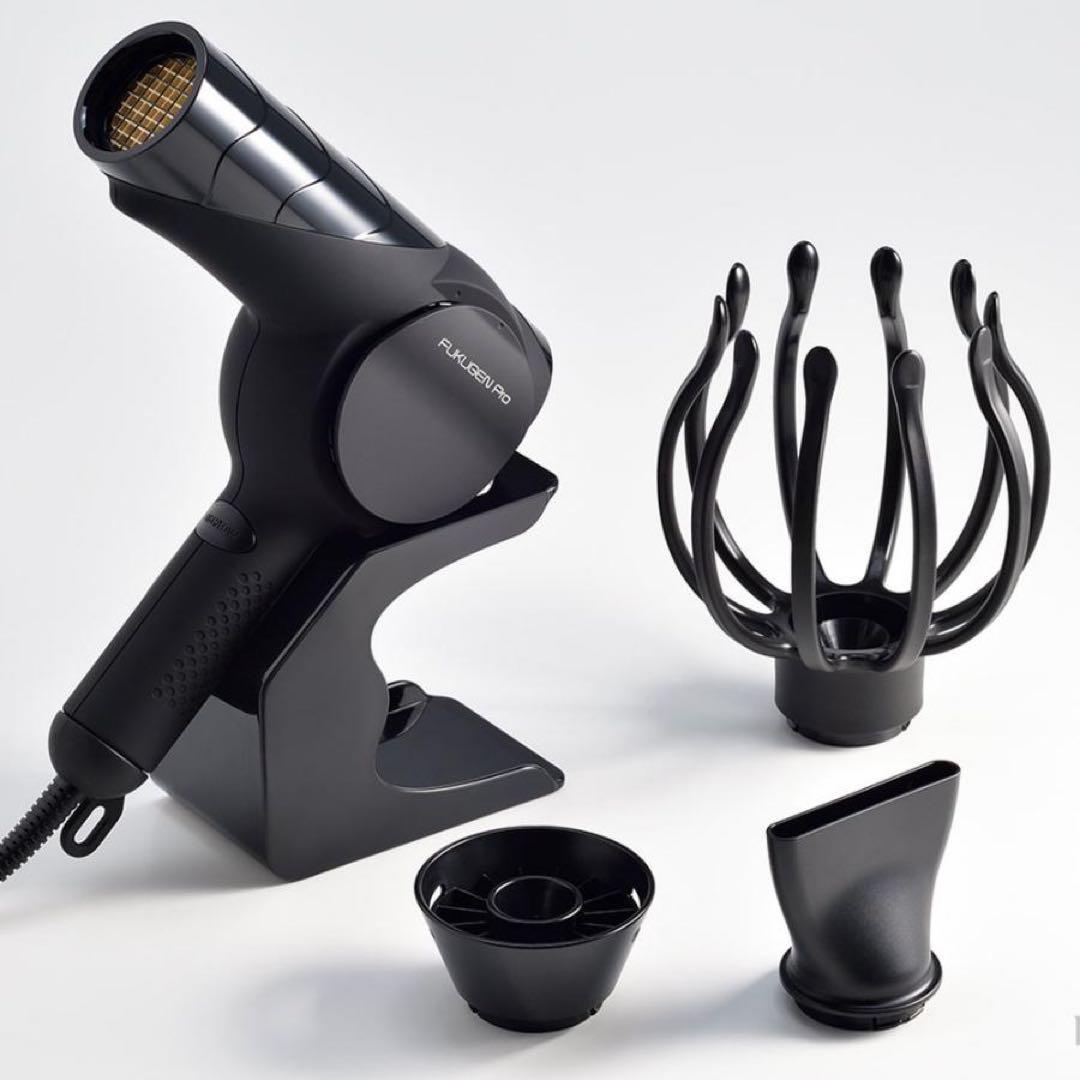 FLUXGEN Pro ブラック ヘアドライヤー 美品 付属品全て付き箱無し
