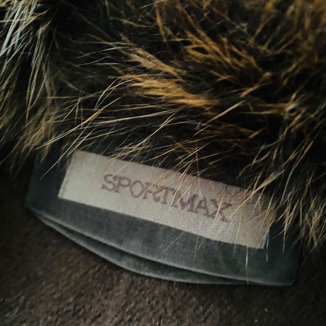 Max Mara クチートアマーノ カシミヤ アンゴラ 毛皮コート 大きいサイズ