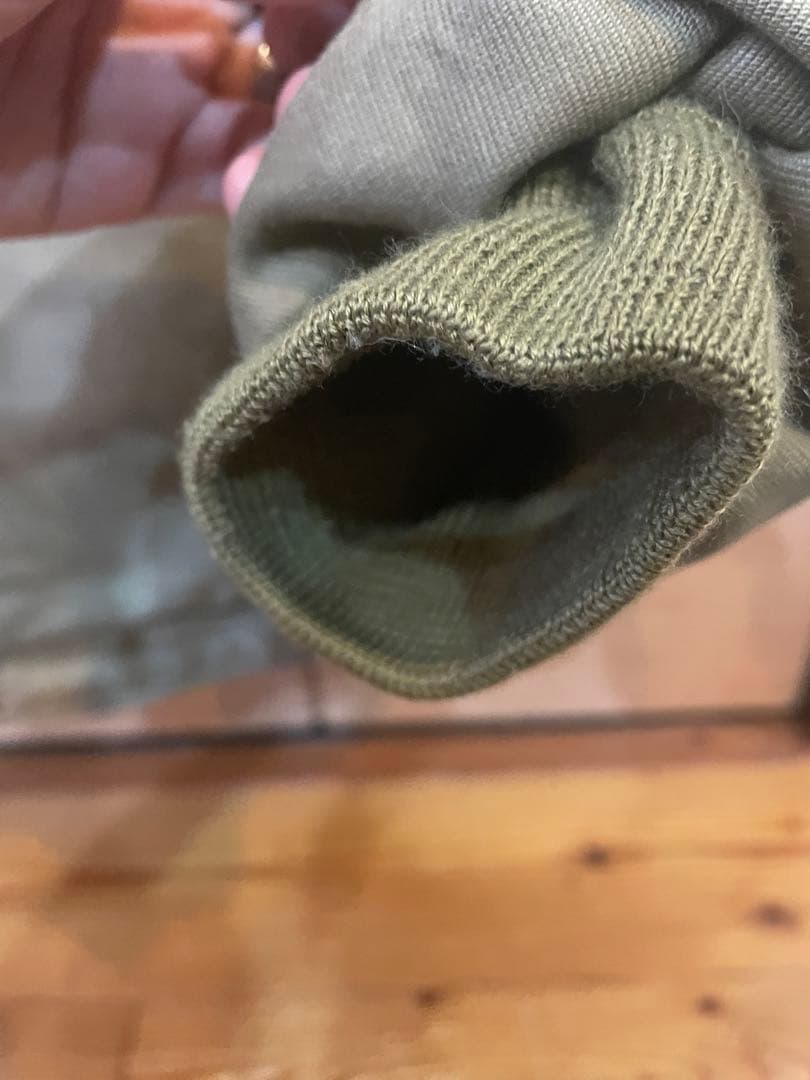 U.S. NAVY ミリタリージャケット カーキ サイズ36