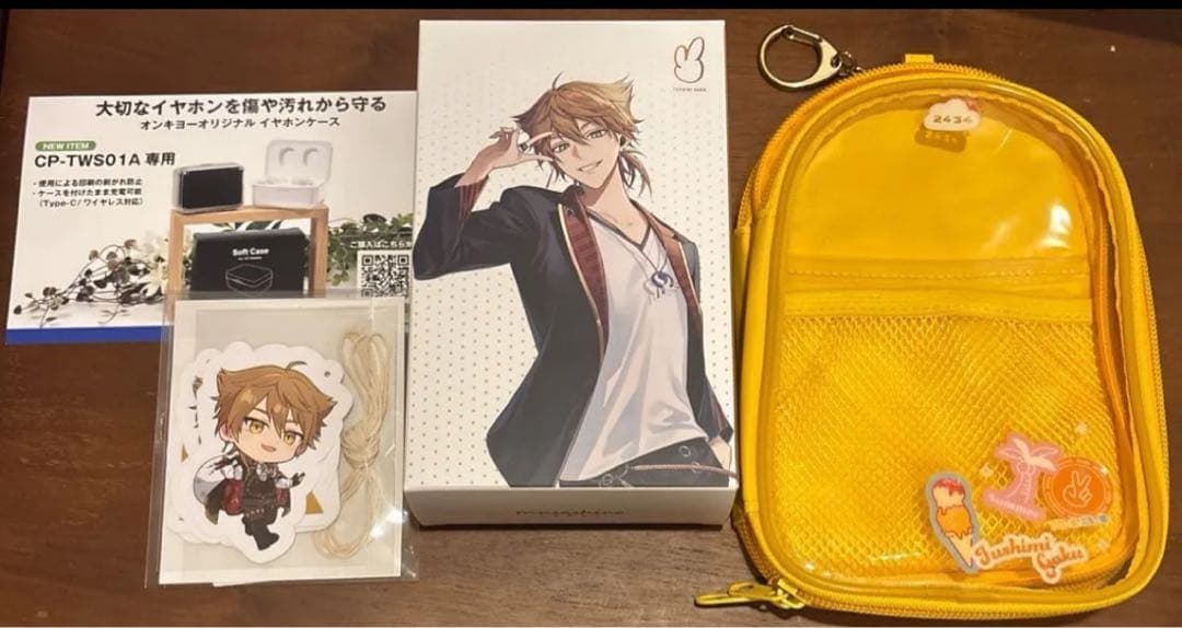 にじさんじ　伏見ガク　ONKYO ワイヤレスイヤホン　＋おまけ