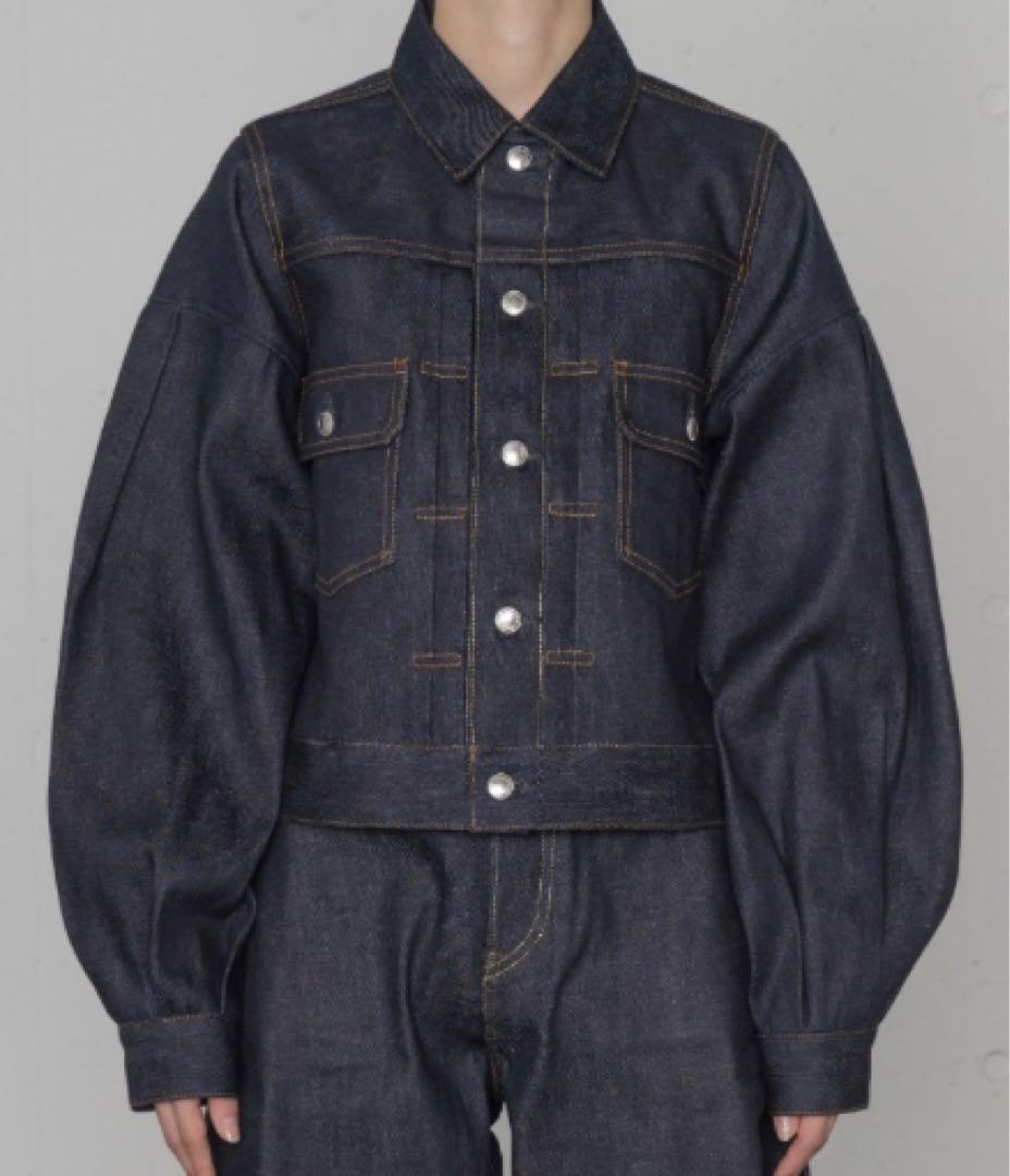 ジャケット・アウター HYKE BALLOON SLEEVE DENIM JACKET TYPE 2