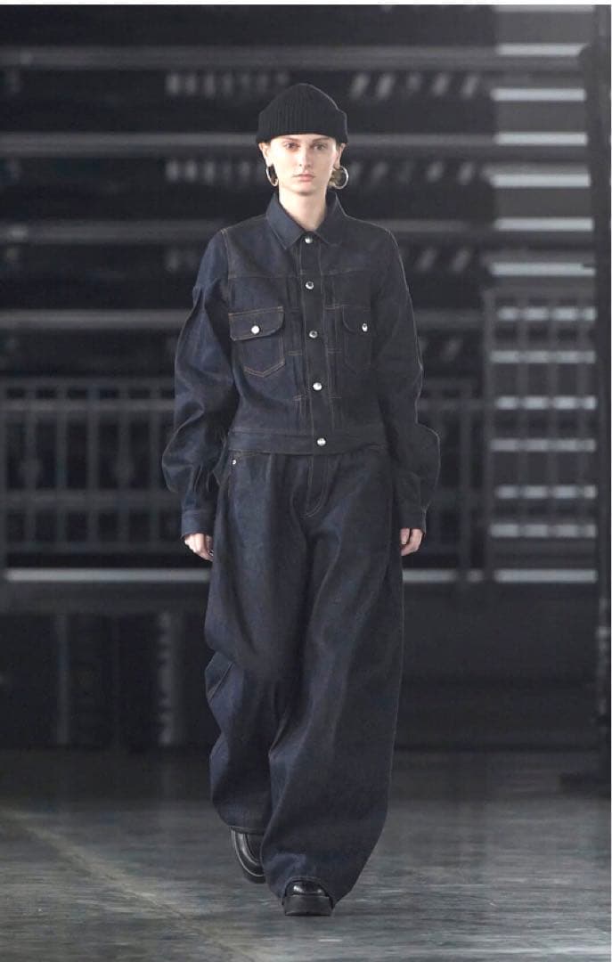 ジャケット・アウター HYKE BALLOON SLEEVE DENIM JACKET TYPE 2