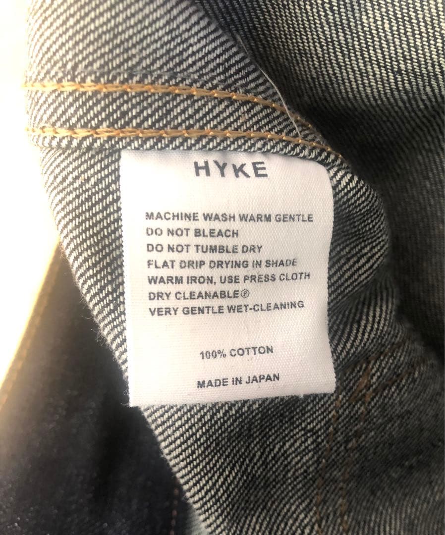 ジャケット・アウター HYKE BALLOON SLEEVE DENIM JACKET TYPE 2