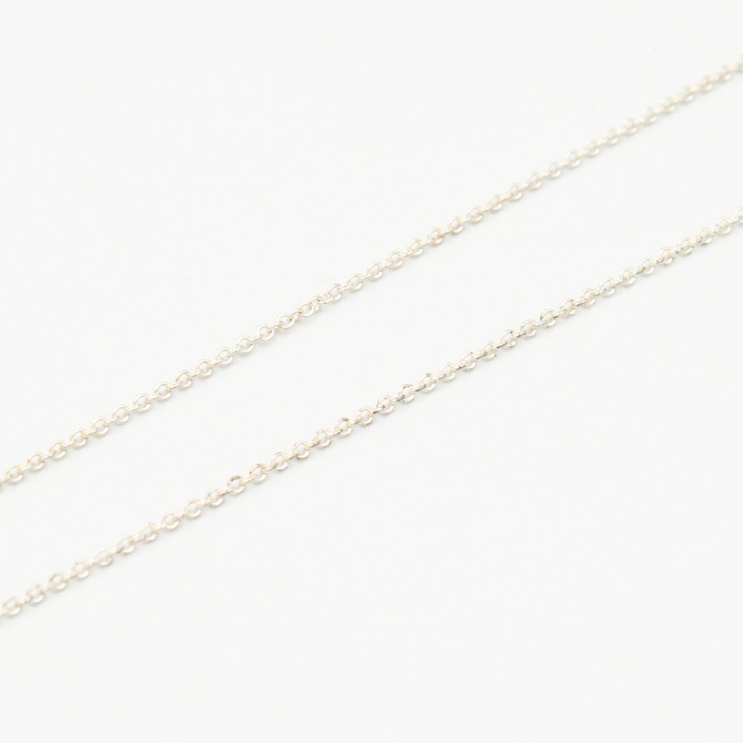 ティファニー フルハート ネックレス シルバー 42.2cm ポーチ付き