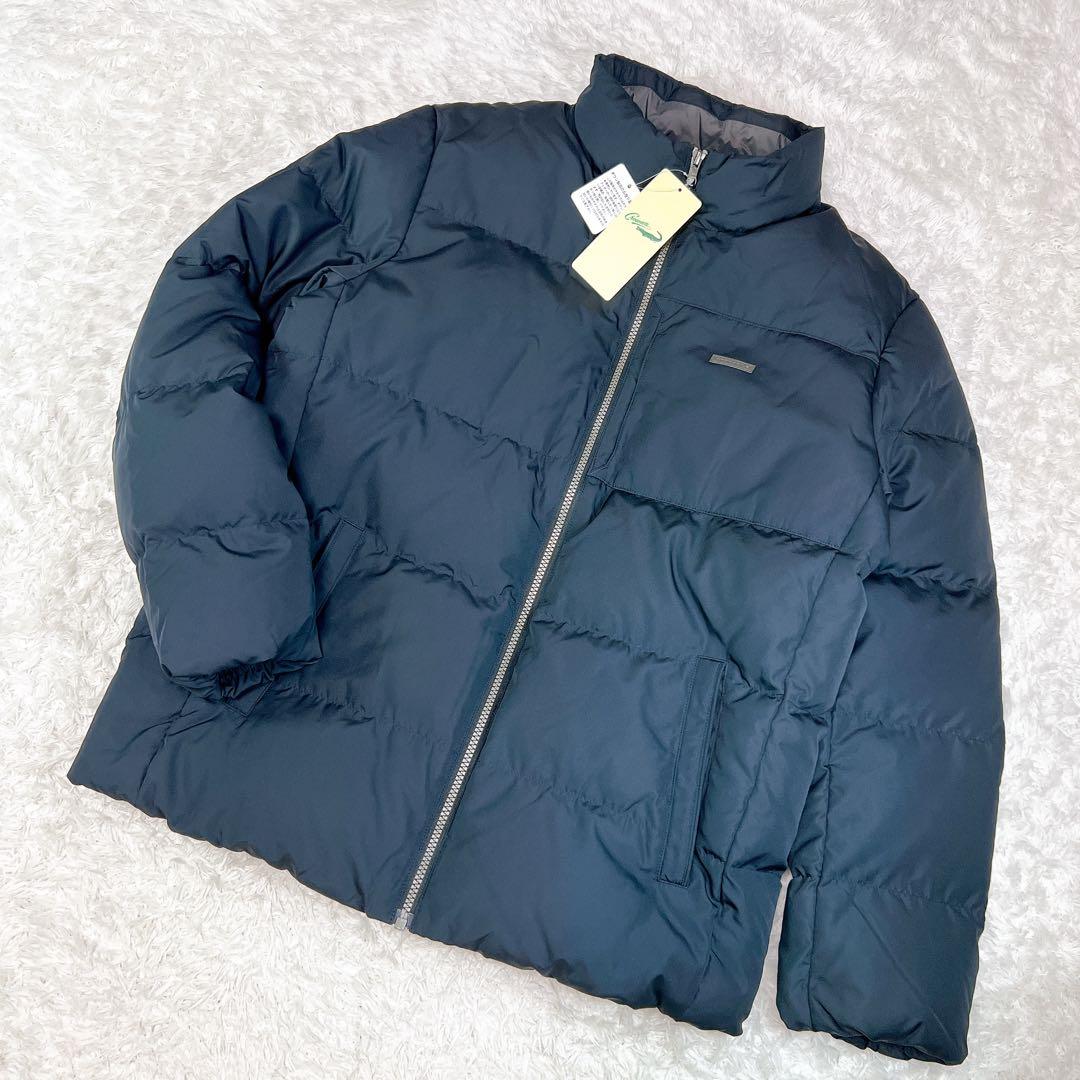 新品・未使用✨クロコダイル ダウンジャケット ブラック L