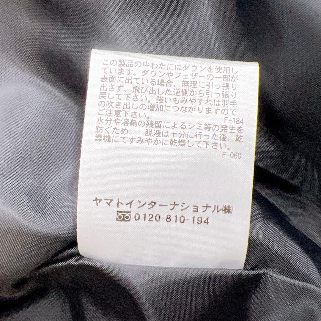 新品・未使用✨クロコダイル ダウンジャケット ブラック L