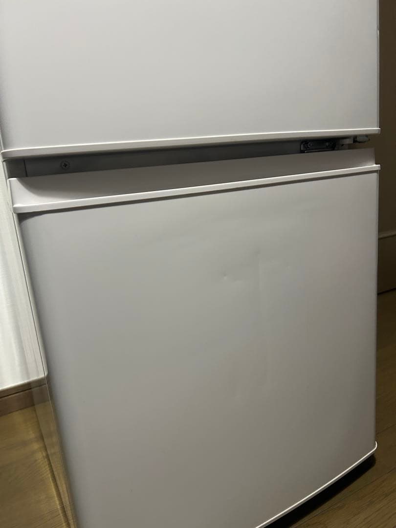 ♦️三菱ノンフロン冷凍冷蔵庫 MR-P15F-W形　2021年製1人暮らし 冷蔵庫