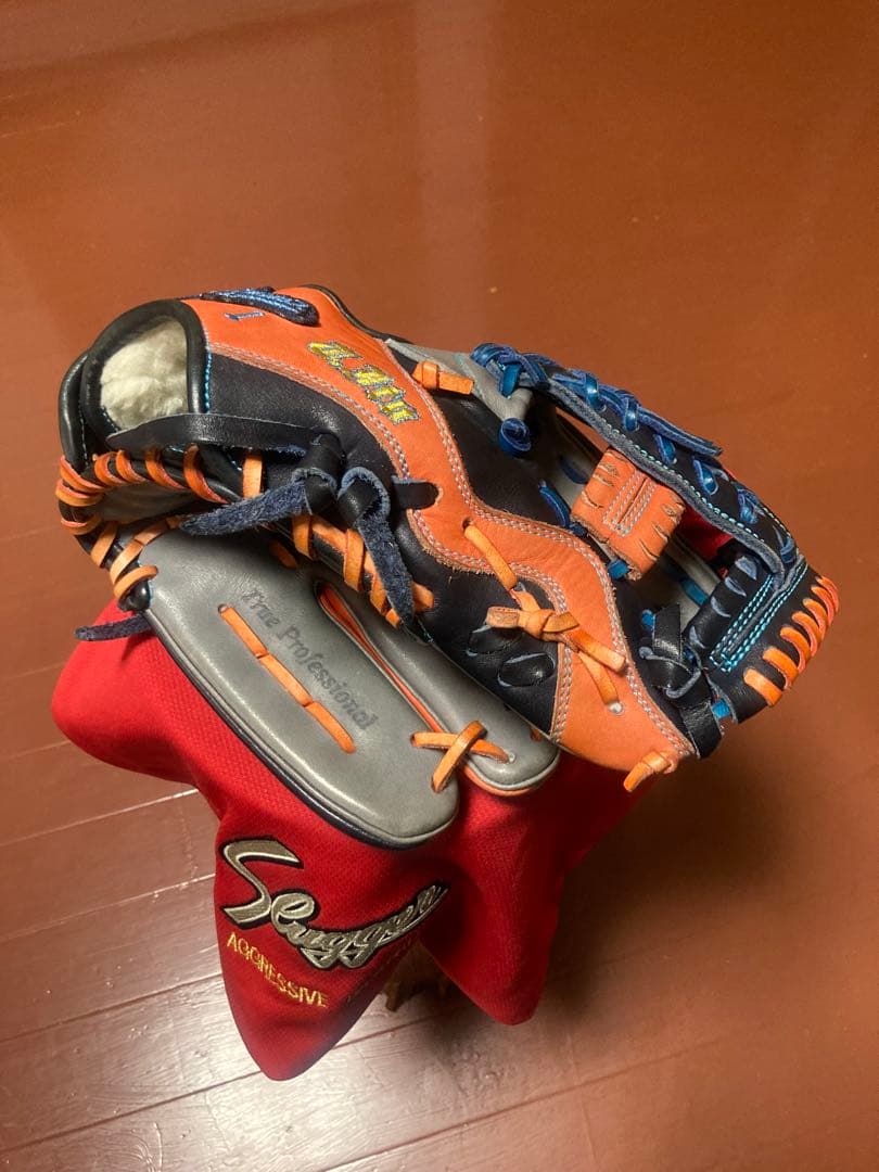 犬*叉様 スラッガー　軟式大人用内野手用グラブ