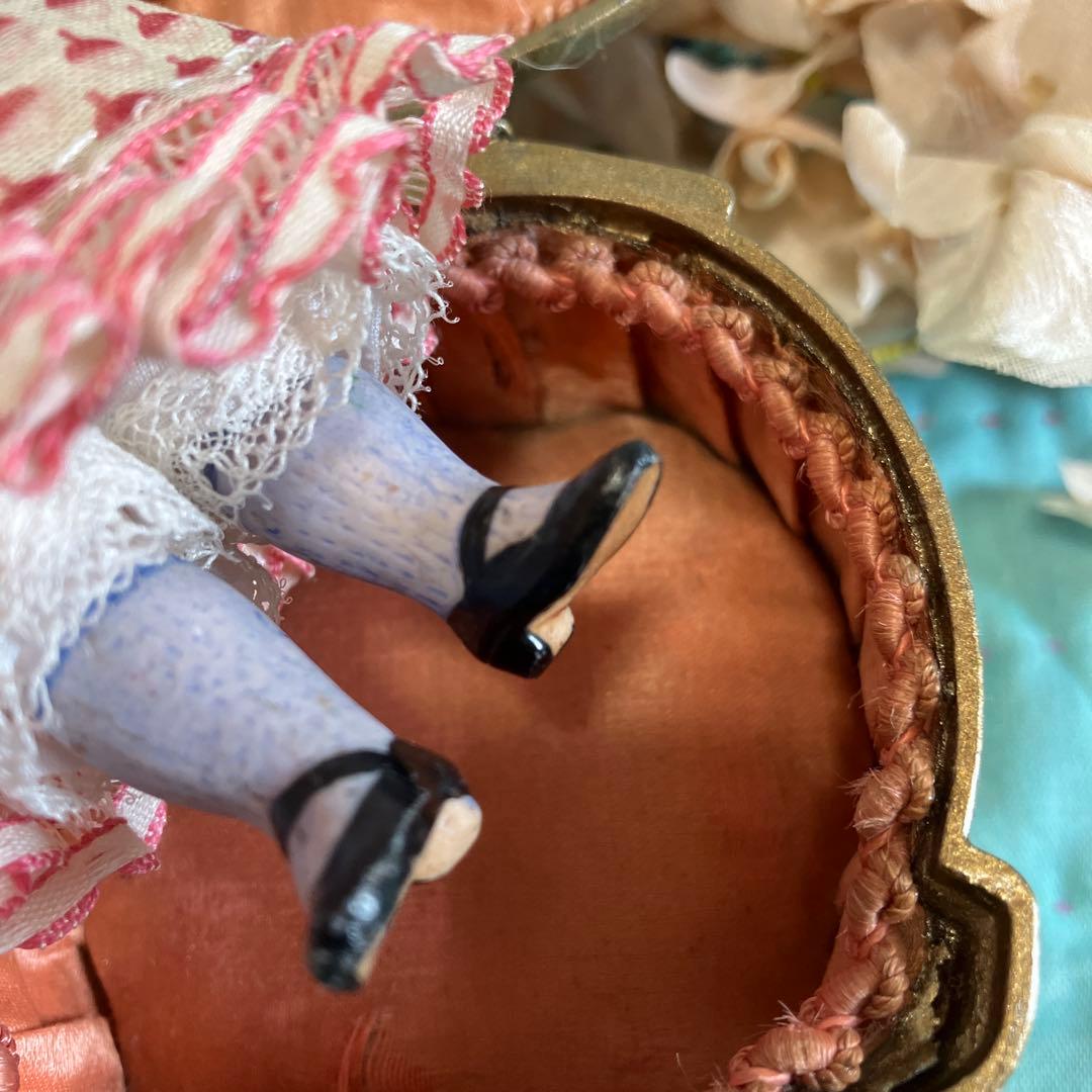 フランスアンティークミニョネット　ビスクドール　ドイツアンティークミニョネット