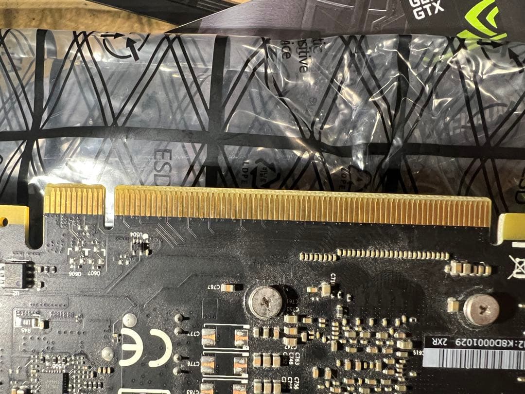 MSI GeForce GTX 1050Ti グラフィックボード