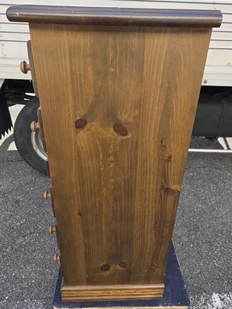 〈現状渡し〉チェスト 6段 8杯 引出し 花柄タイル バレンシア スペイン