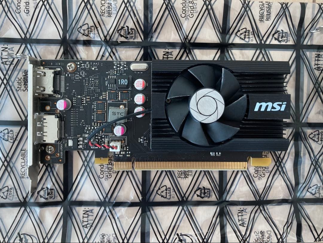 グラフィックボード・グラボ・ビデオカード MSI GeForce GT 1030 OC EDITION
