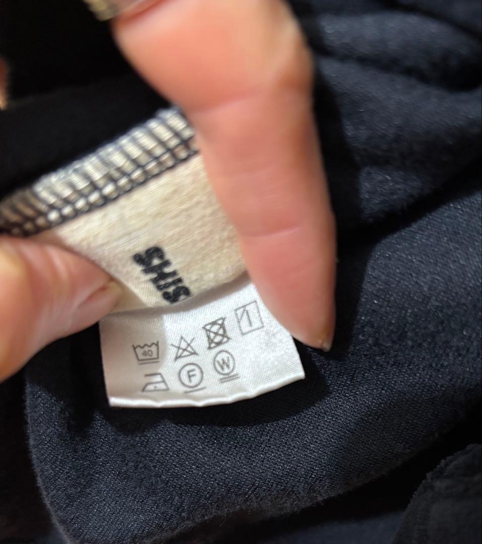 SHISHIKUI シシクイ　ツイスト　ベロア　ネイビー