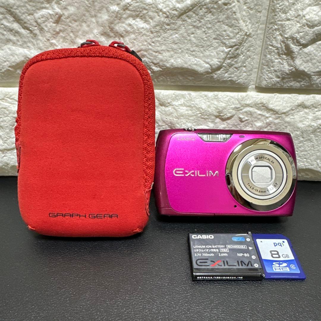 CASIO EXILIM EX-Z370 パープル　動作確認済　　美品