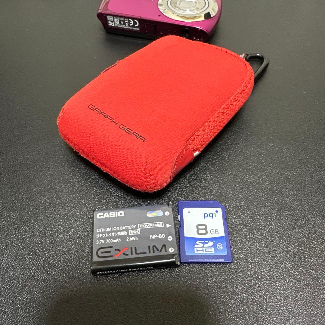CASIO EXILIM EX-Z370 パープル　動作確認済　　美品