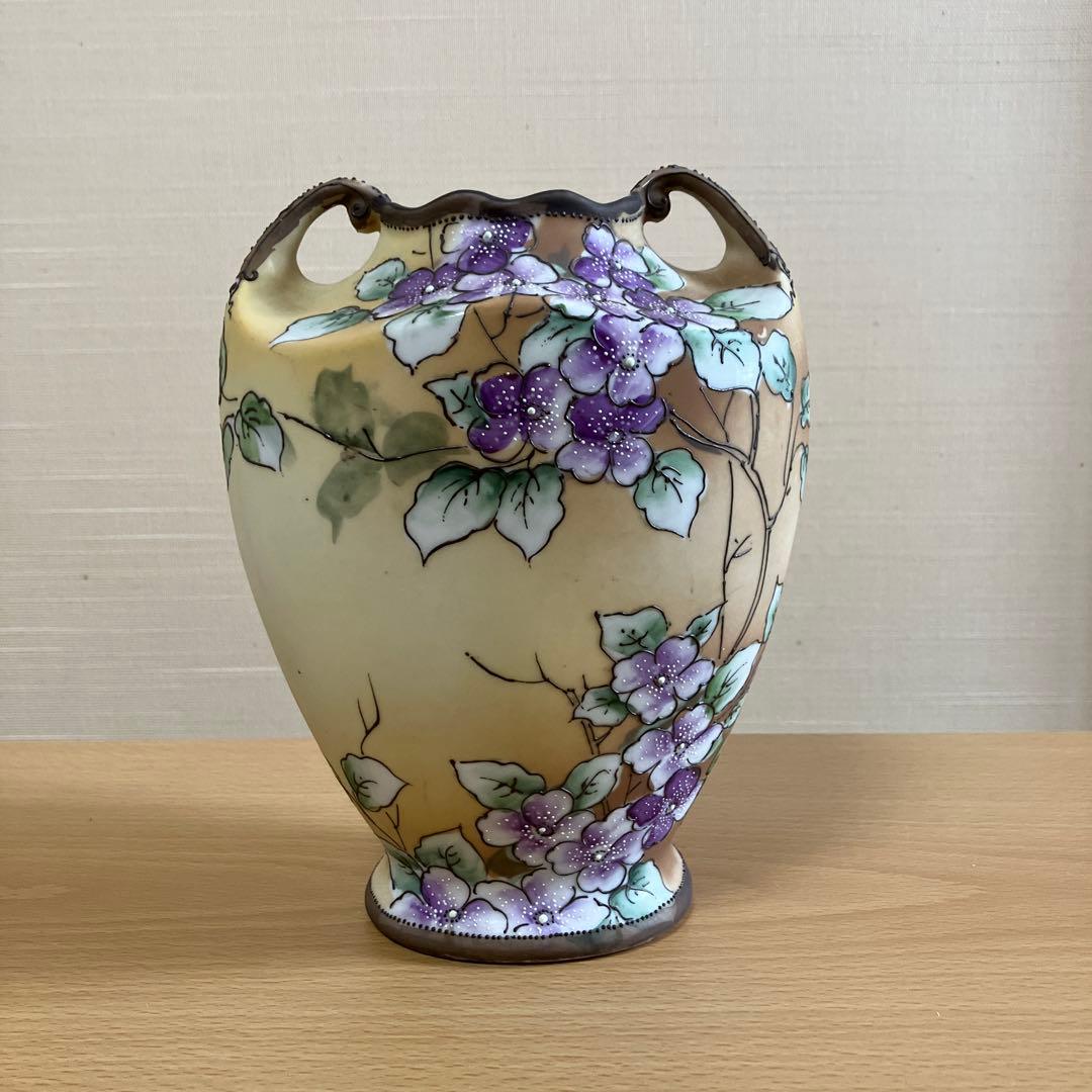 1. オールドノリタケ　花瓶