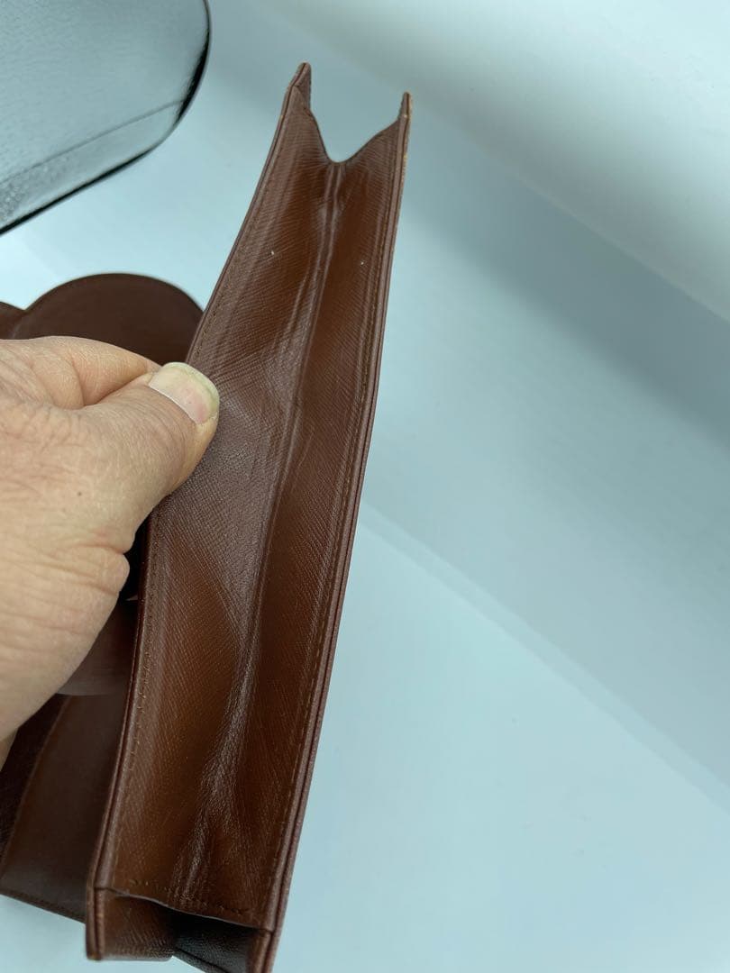 YSL ブラウン クラッチバッグ