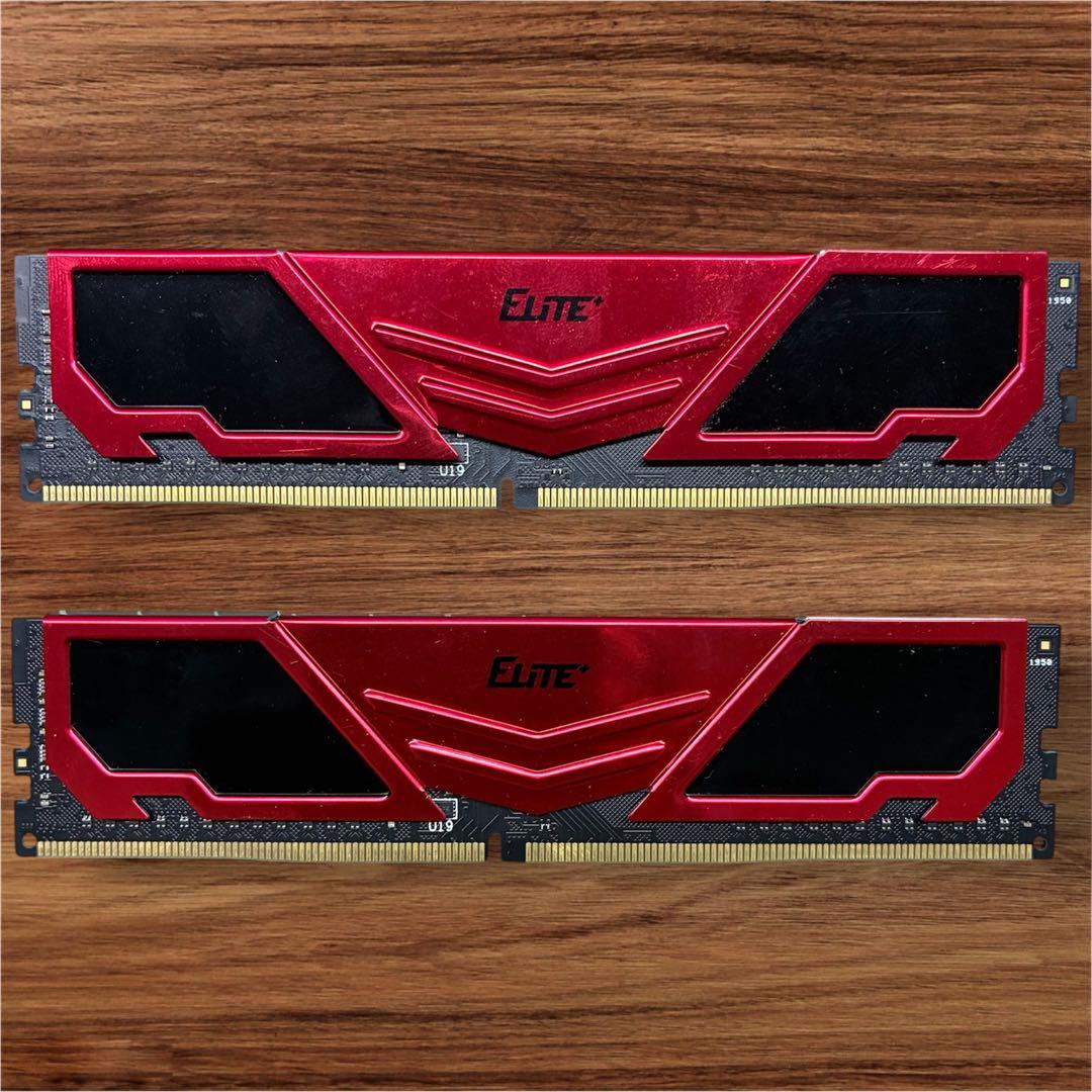 複数動作確認TEAM DDR4 2666MHz PC4-21300(8GBx2)