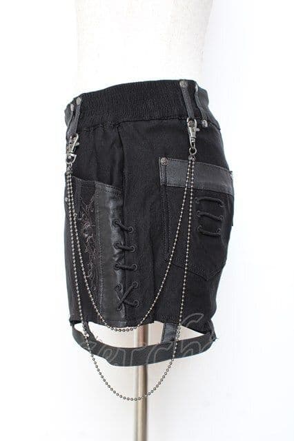 Ozz Croce チェーン付きショートパンツ ✩.*˚