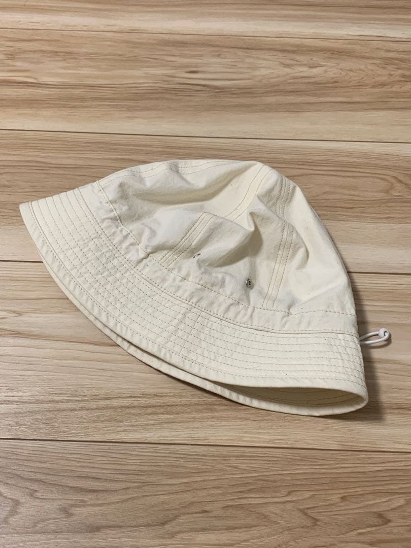 美品 PWA HEMP MIX ADJUSTABLE HAT IVORY M