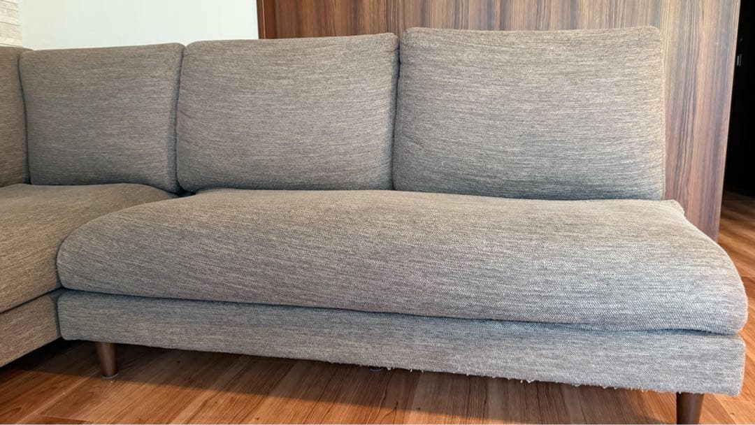 【お値下げしました・5月末までの出品予定】ニトリ L字ソファ