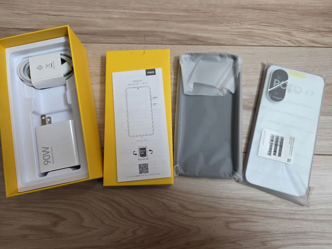 POCO F7 本体 ホワイト 12GB/256GB