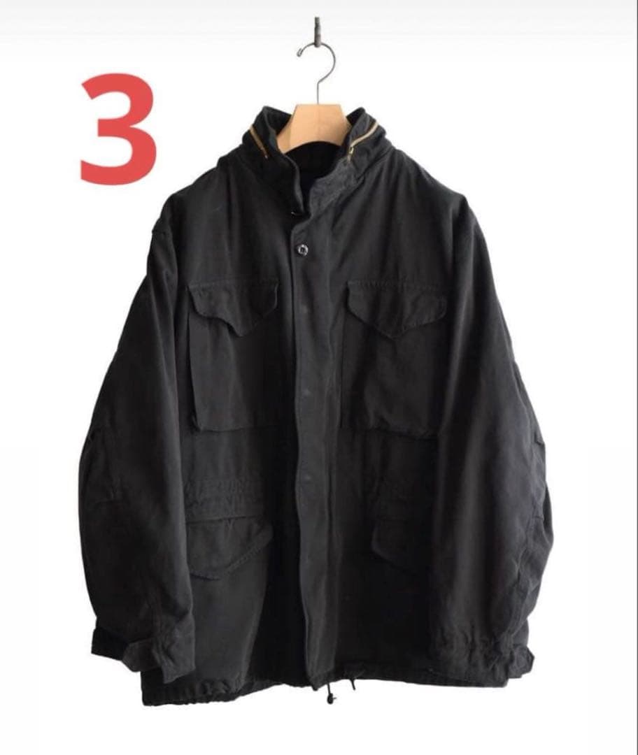 25AW COMOLI 製品染め M65ジャケット