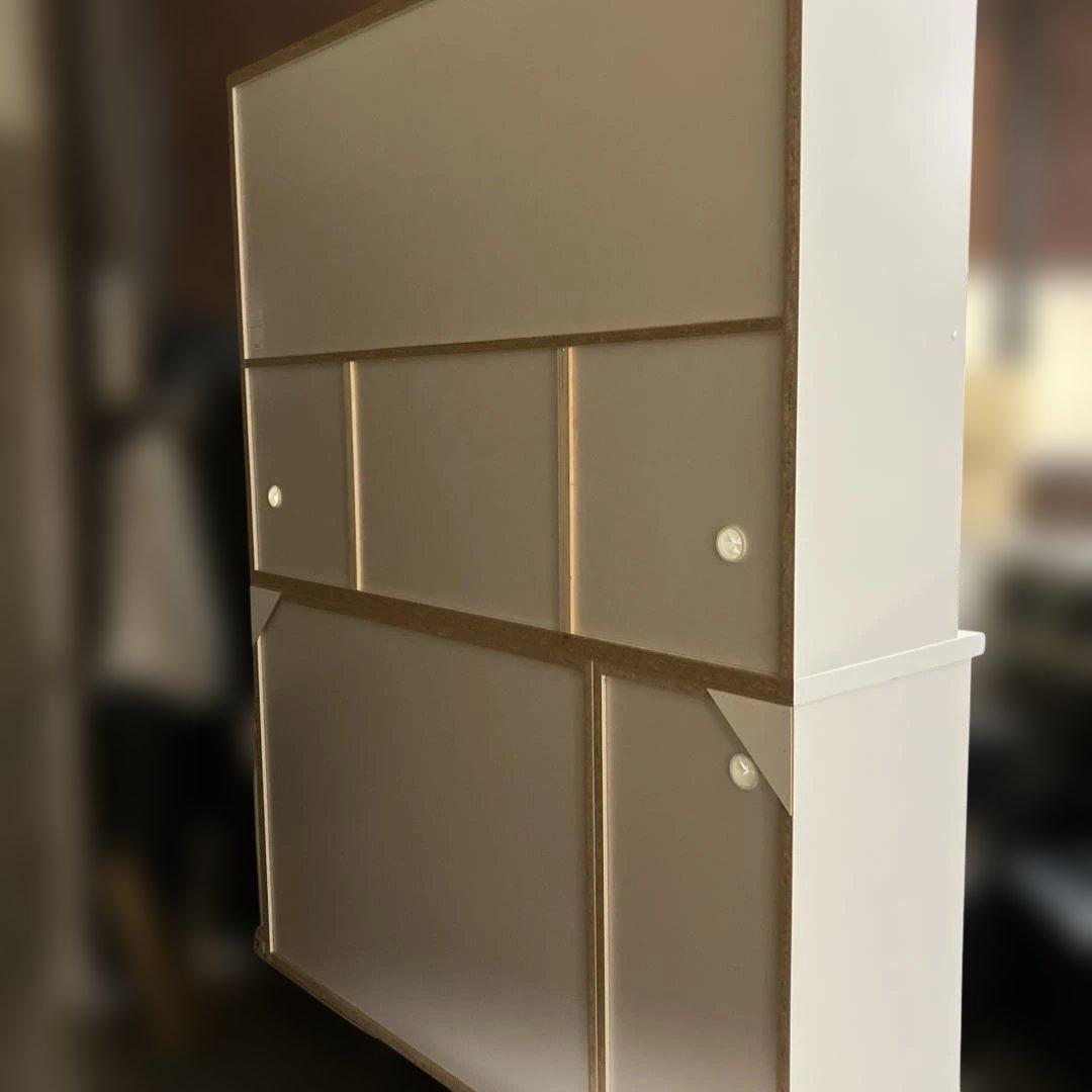 ▽ ニトリ キッチンボード 幅157cm ラピス 157